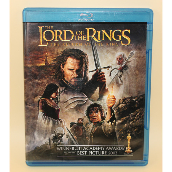 Lord Of The Rings Trilogy Lot Of 3 (Blu-ray) Fellowship, Two Towers, Return... - Picture 8 of 10